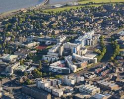 Dundee campus from above