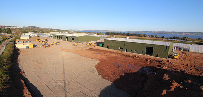 Construction at James Hutton Institute - International Barley Hub and Advanced Plant Growth Centre