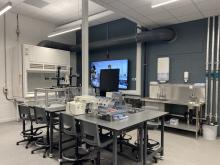 Lab facility at the CMET